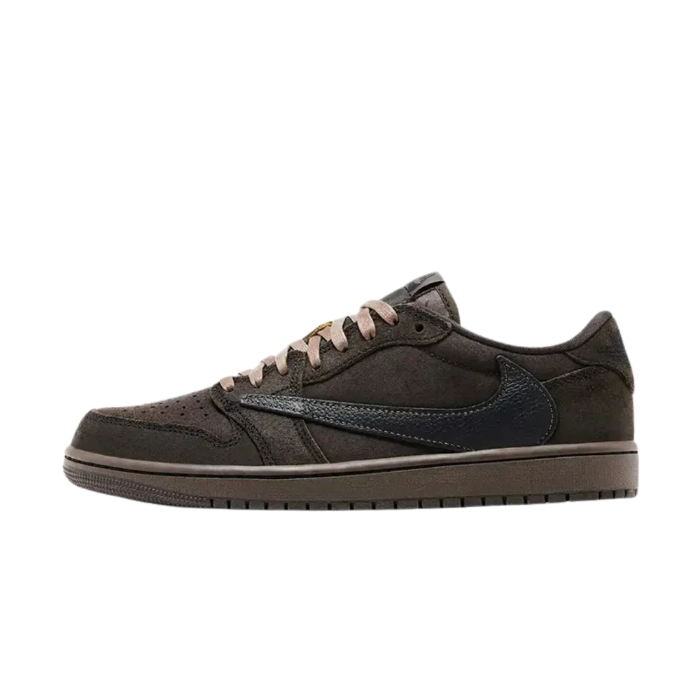 AIR JORDAN 1 RETRO LOW OG SP TRAVIS SCOTT VELVET BROWN