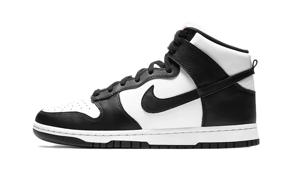 NIKE DUNK HIGH BLACK WHITE