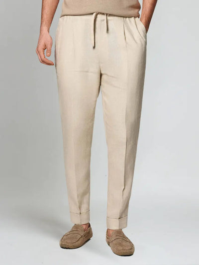Sea Side Linnen Broek - Beige