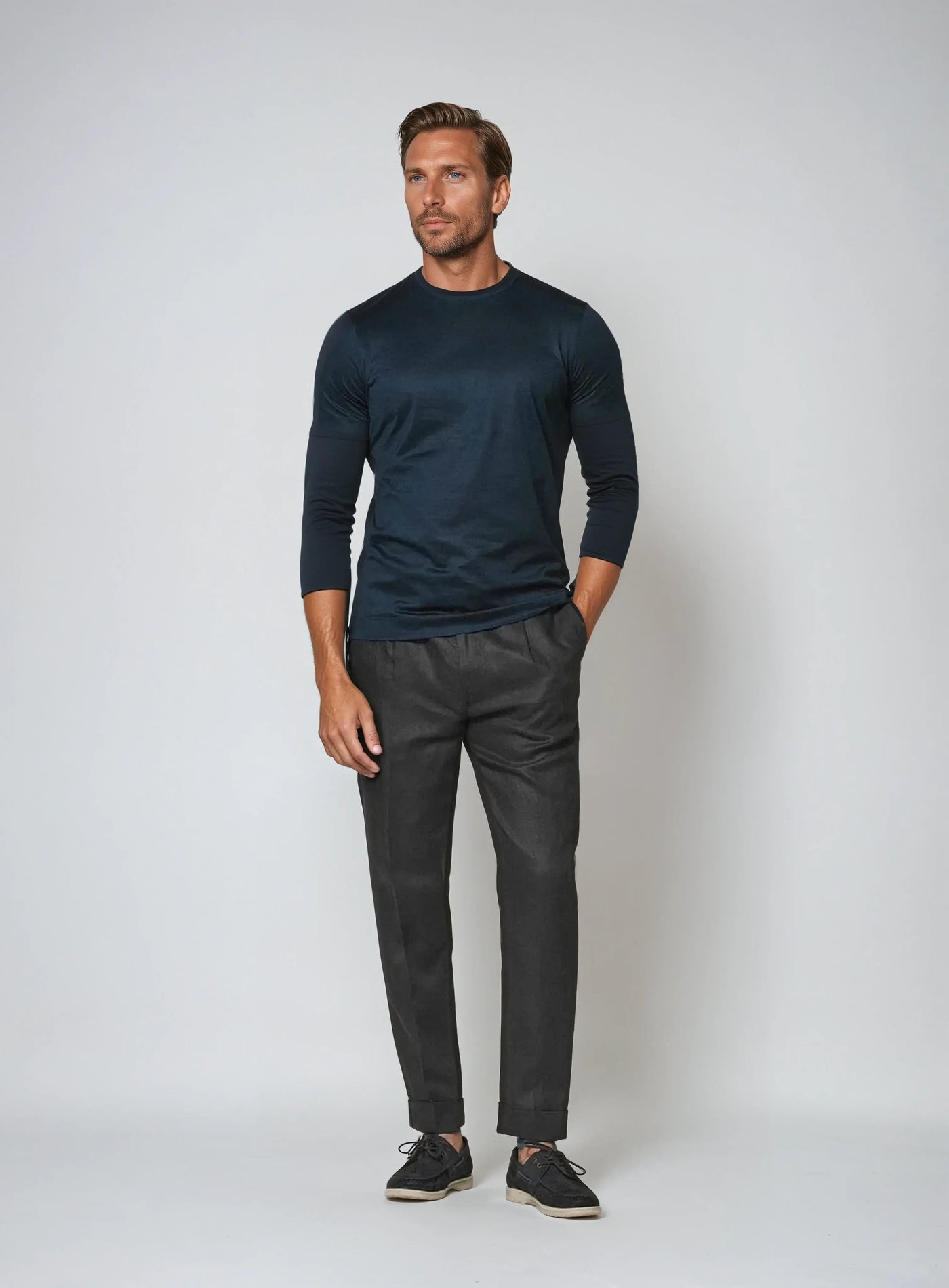 Sea Side Linnen Broek - Zwart