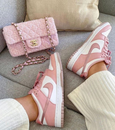 NIKE DUNK LOW PINK VELVET