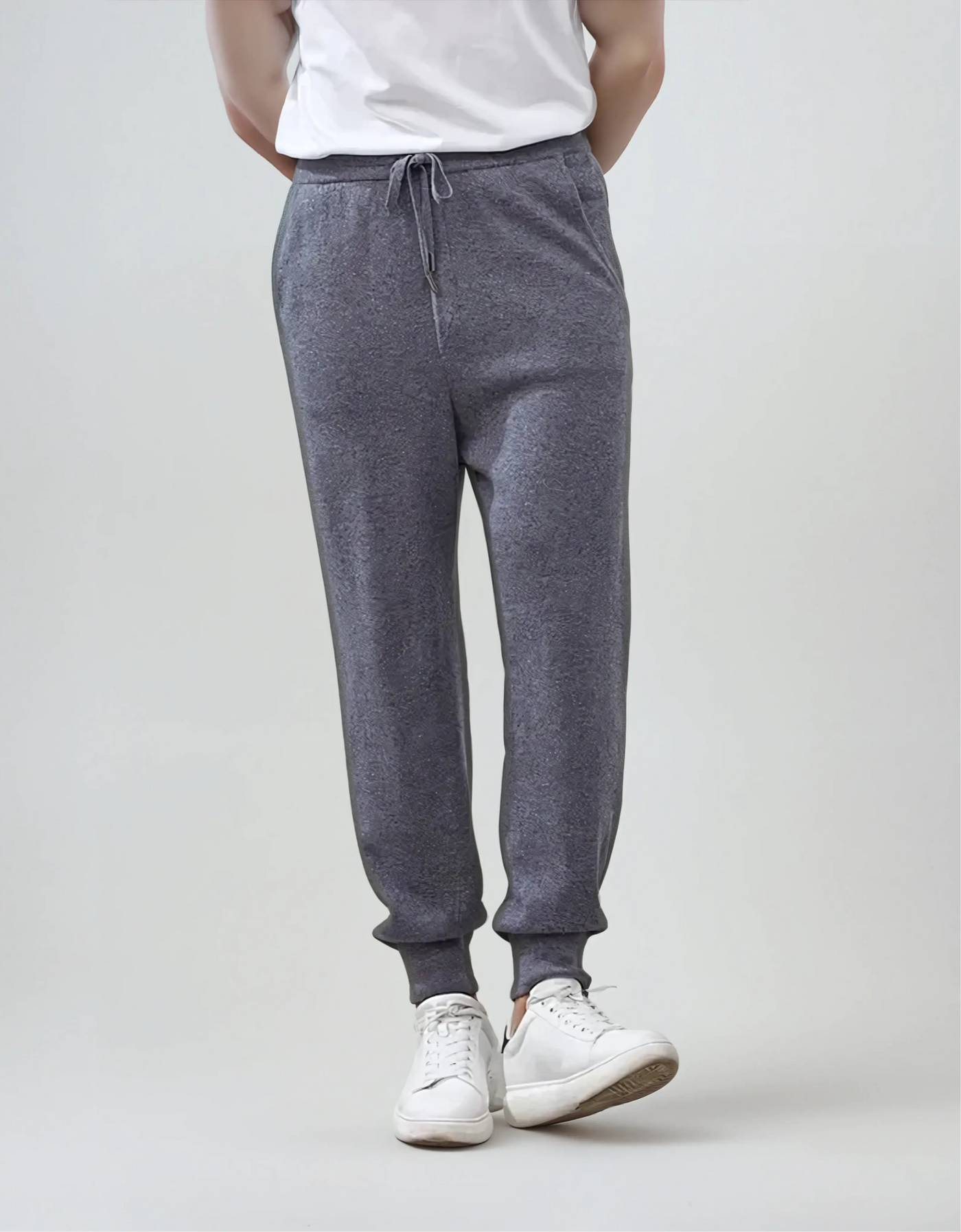Refined Cashmere Trousers – Donkergrijs