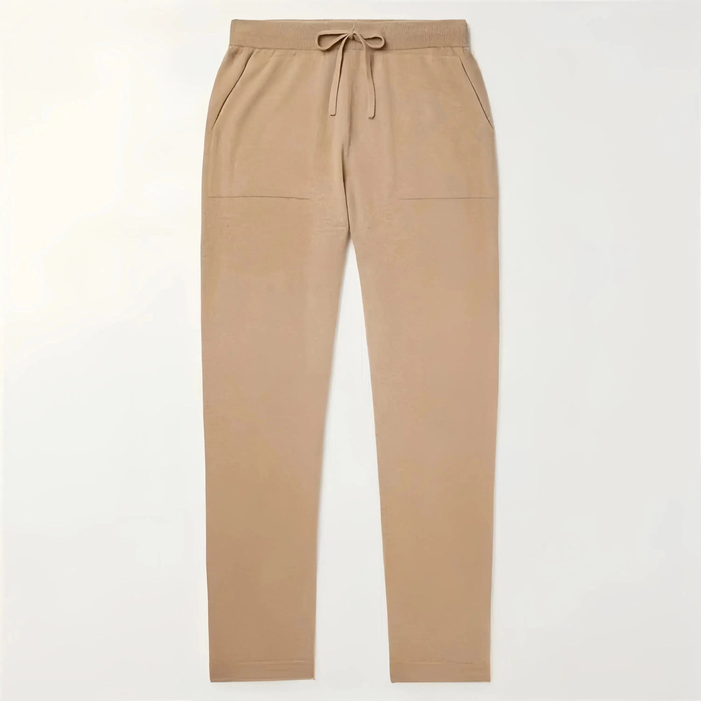 Handcrafted Cashmere Trousers – Sable Khaki
