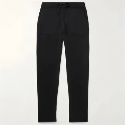 Pantalon en cachemire artisanal – Bleu marine