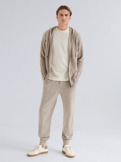 Refined Cashmere Trousers – Beige