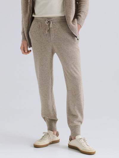 Refined Cashmere Trousers – Beige